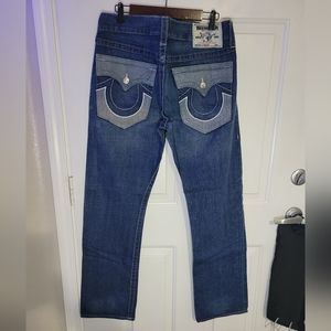 True Religion Faded Jeans - Straight